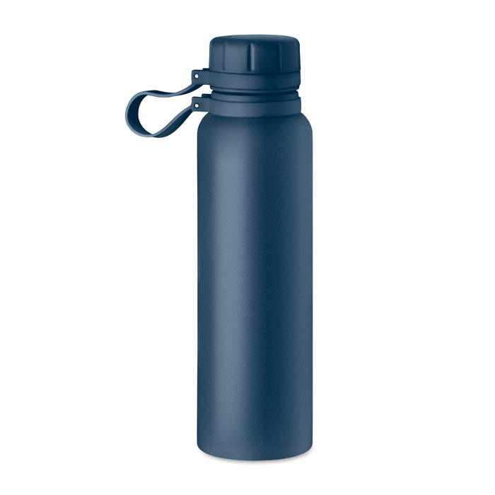 Bouteille isotherme publicitaire poignée silicone 780ml ONTO Marine foncé
